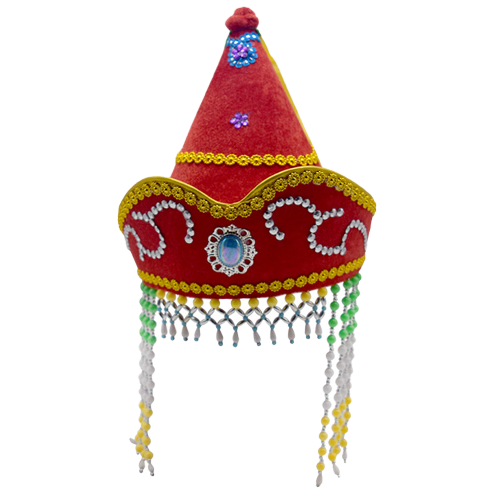 Chinese Mongolian Hat Princess - Women Formal Wear Ethnic avaliação e preço
