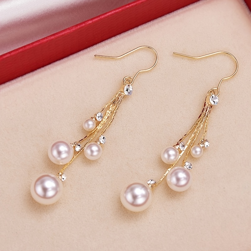 Elegant Drop Earrings for Wome - Women Formal Wear Designers avaliação e preço