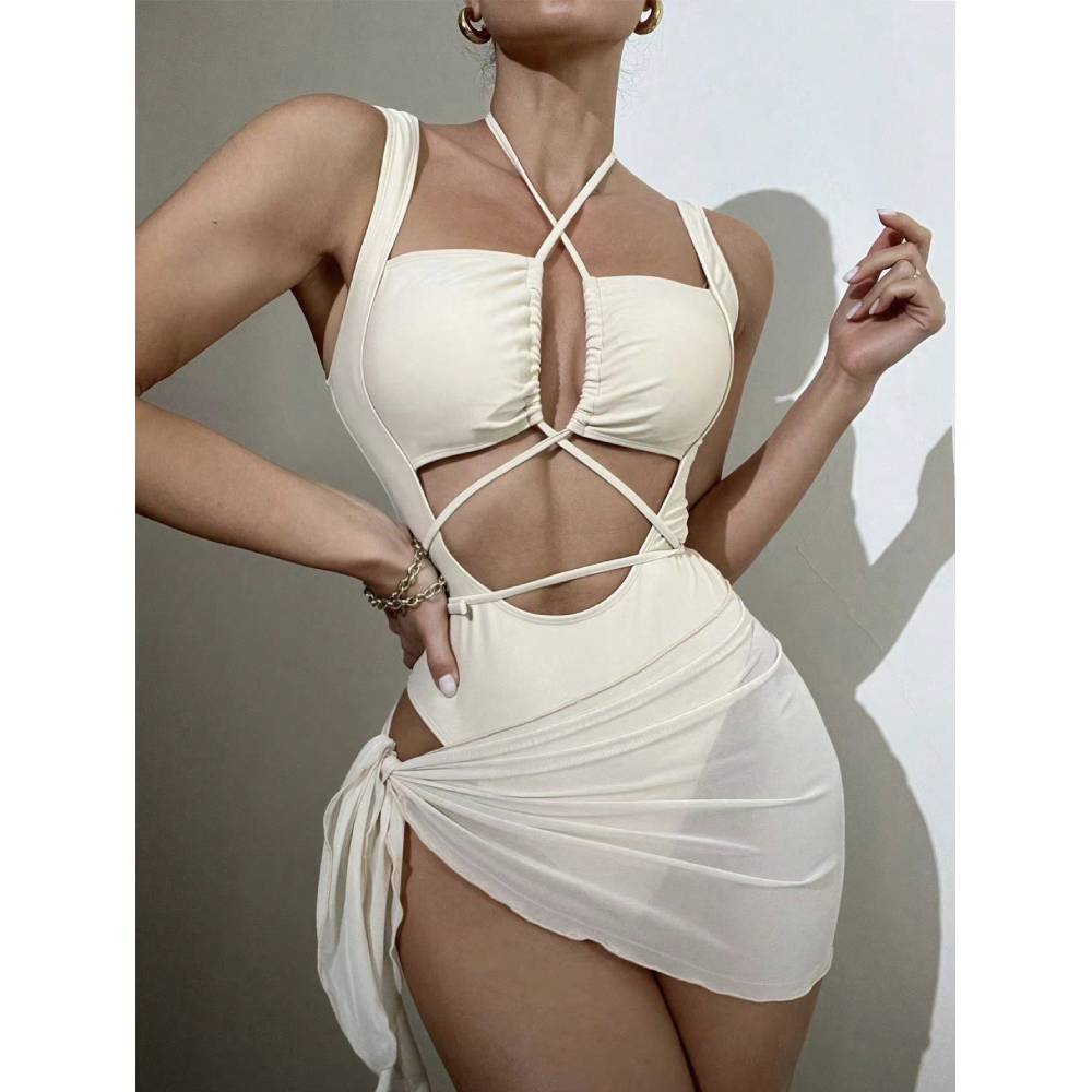 Cikini-Monochrome Sexy Bikinis - Monochrome Suit Set avaliação e preço