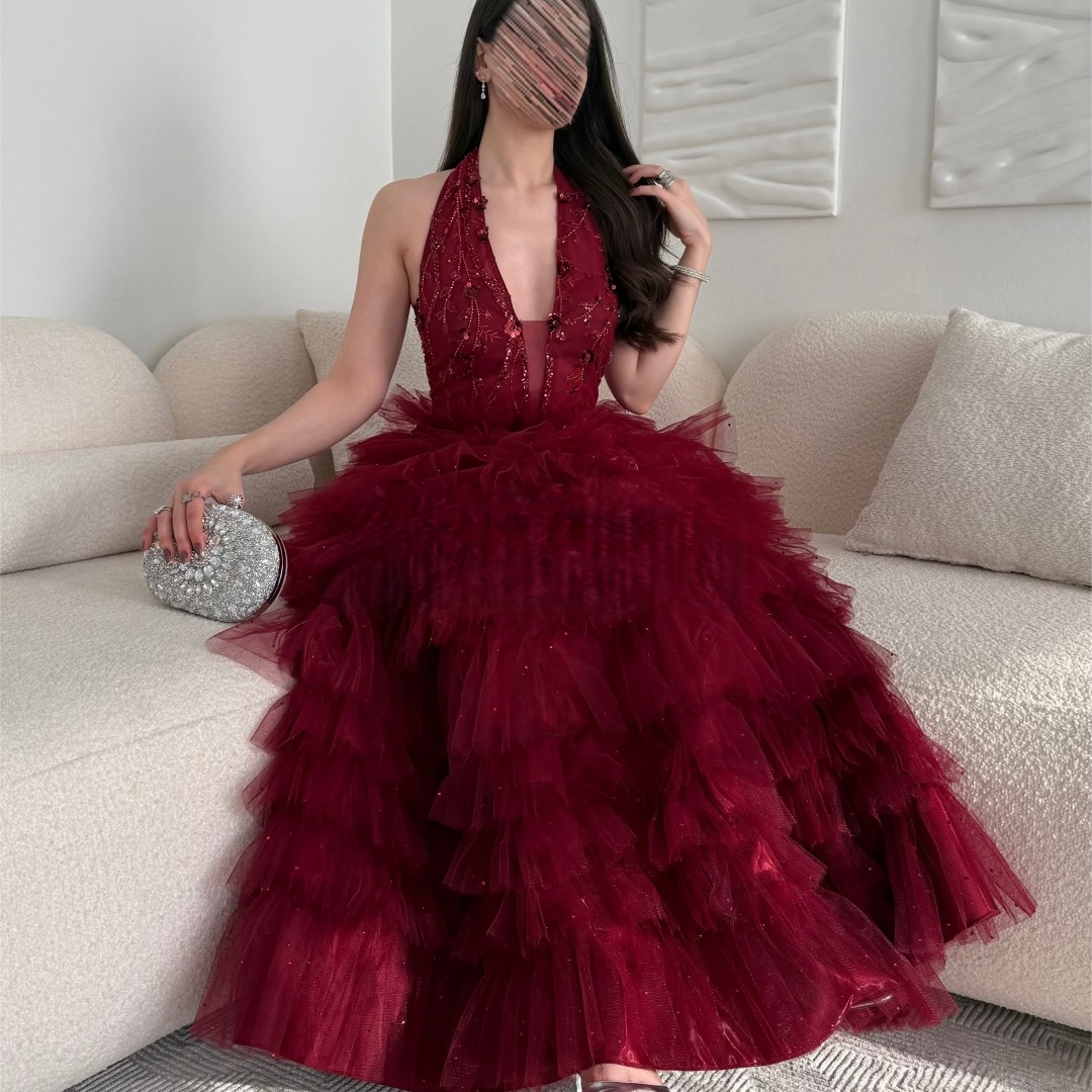 Bella Customized Satin Off-the - Women Formal Wear For Graduation avaliação e preço