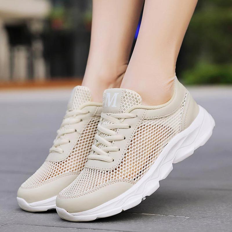 Summer Breathable Sneakers Wom - Women Formal Wear Ethnic avaliação e preço