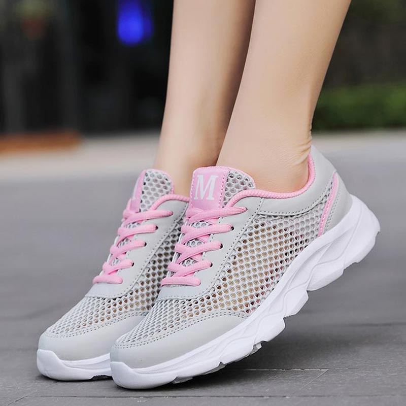 Summer Breathable Sneakers Wom - Women Formal Wear Ethnic avaliação e preço