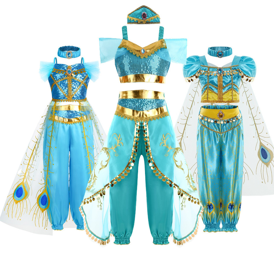 Jasmine Princess Dress Aladdin - Formal Wear Women Us avaliação e preço