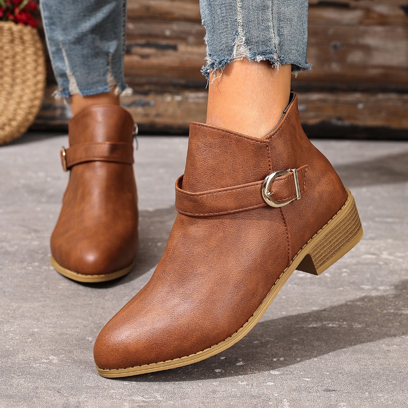 Women's Autumn Winter Ankle Bo - Formal Wear Women Us avaliação e preço