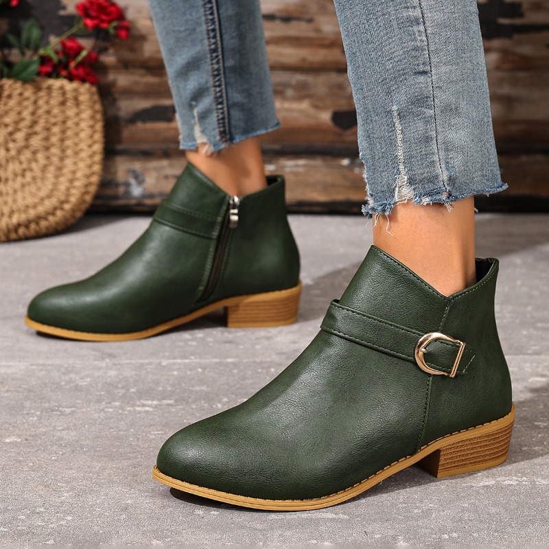 Women's Autumn Winter Ankle Bo - Formal Wear Women Us avaliação e preço