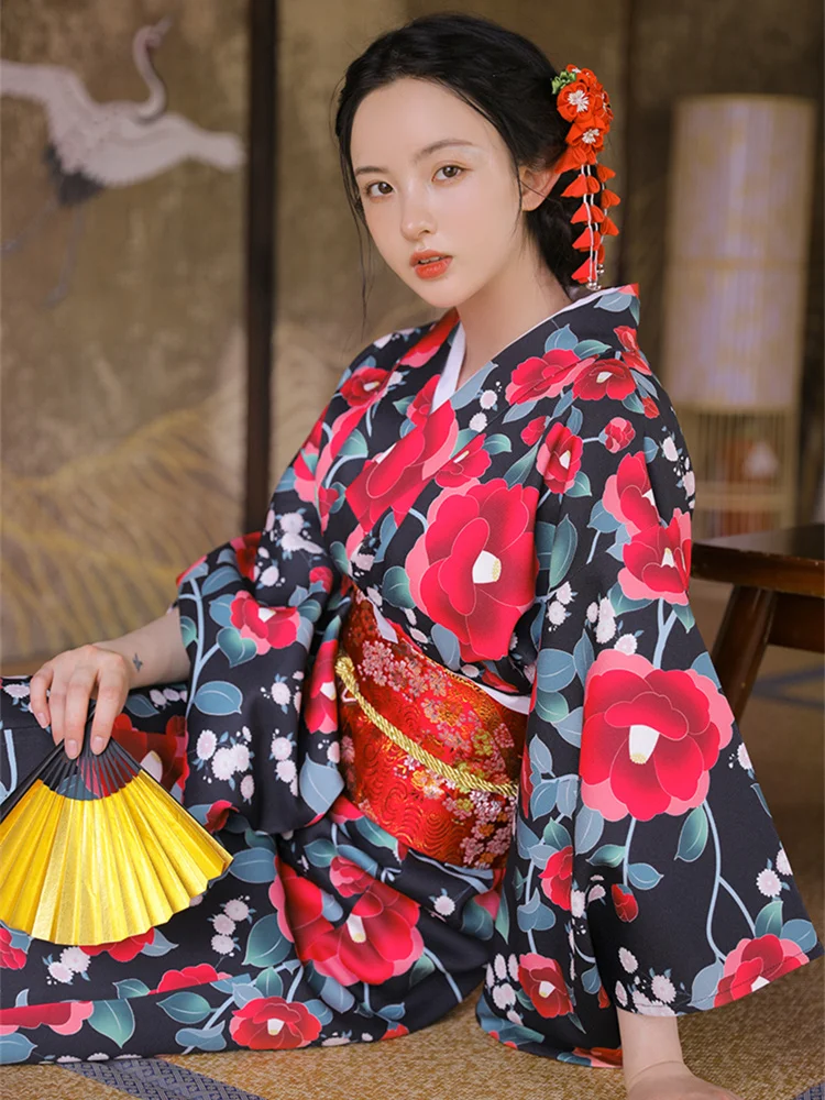 Vintage Style Women's Floral P - Japanese Women Formal Wear avaliação e preço