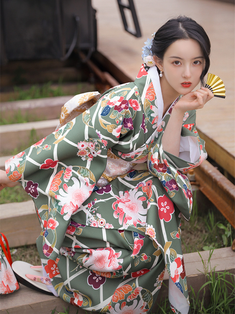 Vintage Style Women's Floral P - Japanese Women Formal Wear avaliação e preço