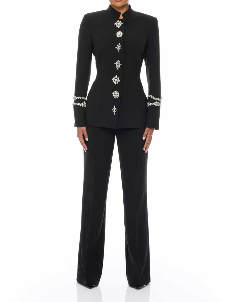 Designer Crystal Women Pants S - Women Formal Wear Designers avaliação e preço