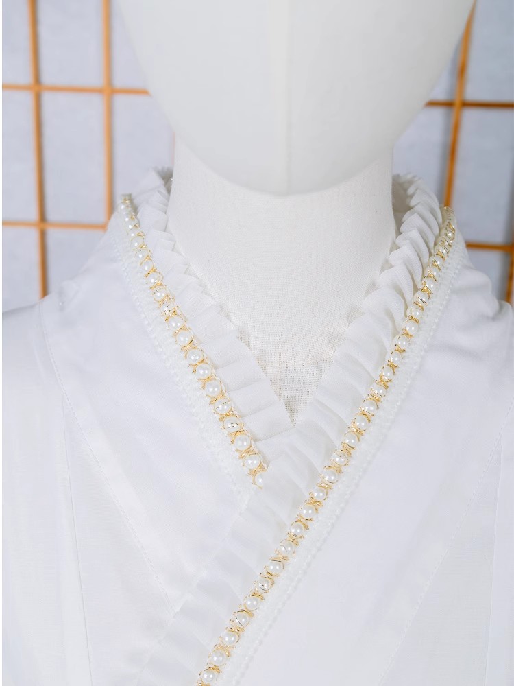Lace-Trimmed Kimono Undergarme - Japanese Women Formal Wear avaliação e preço