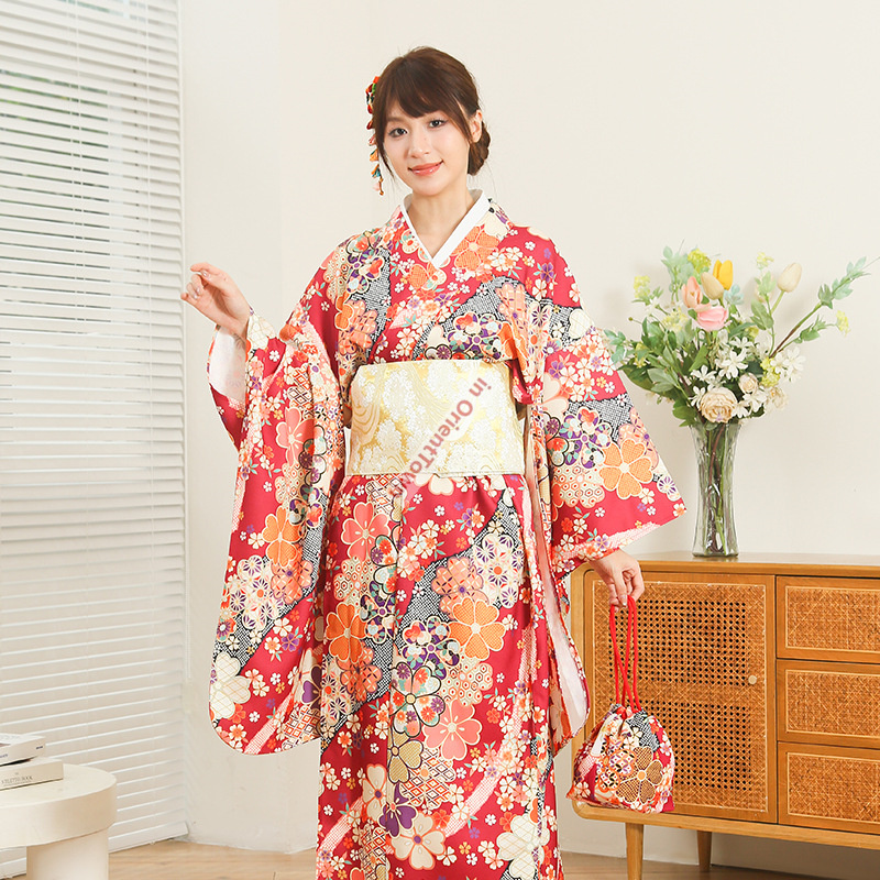 Japanese Kimono Women's Improv - Japanese Women Formal Wear avaliação e preço
