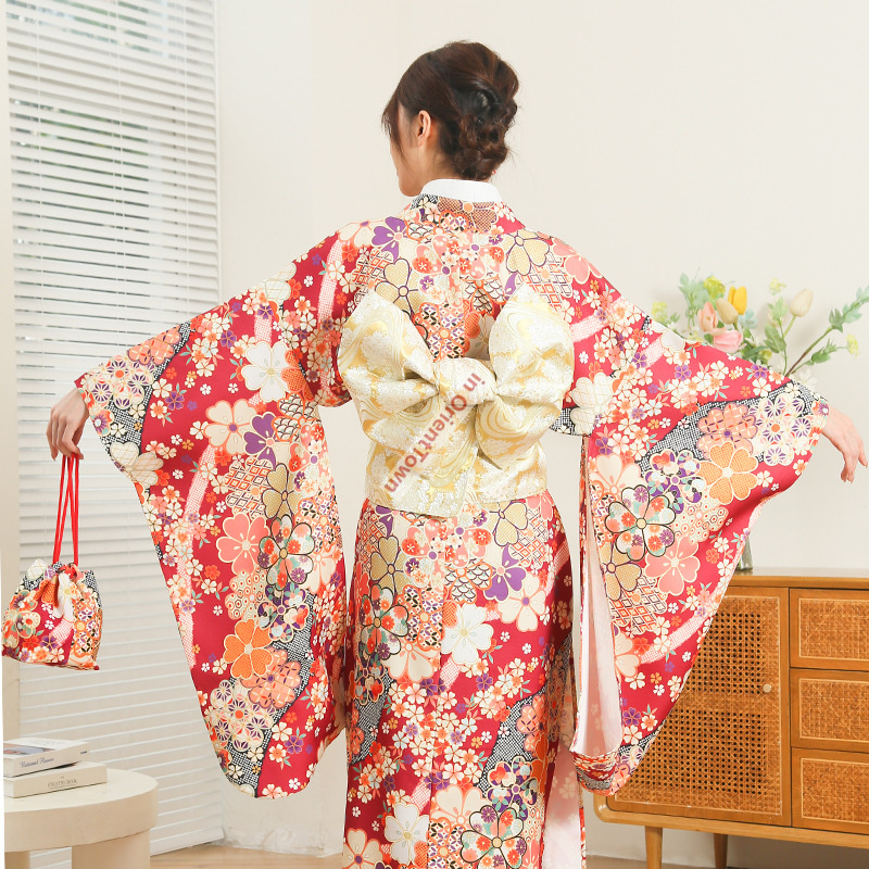 Japanese Kimono Women's Improv - Japanese Women Formal Wear avaliação e preço