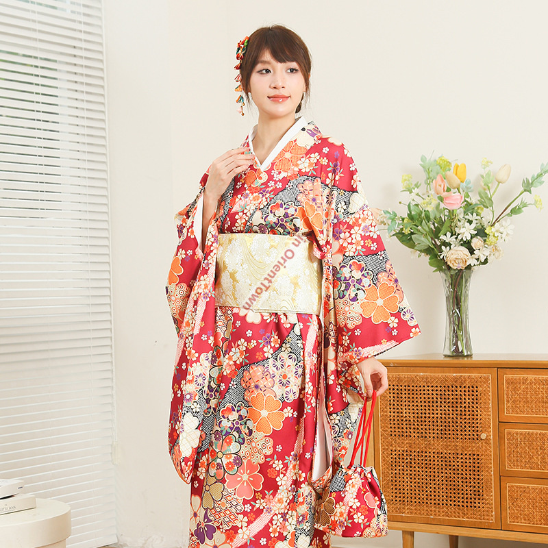 Japanese Kimono Women's Improv - Japanese Women Formal Wear avaliação e preço