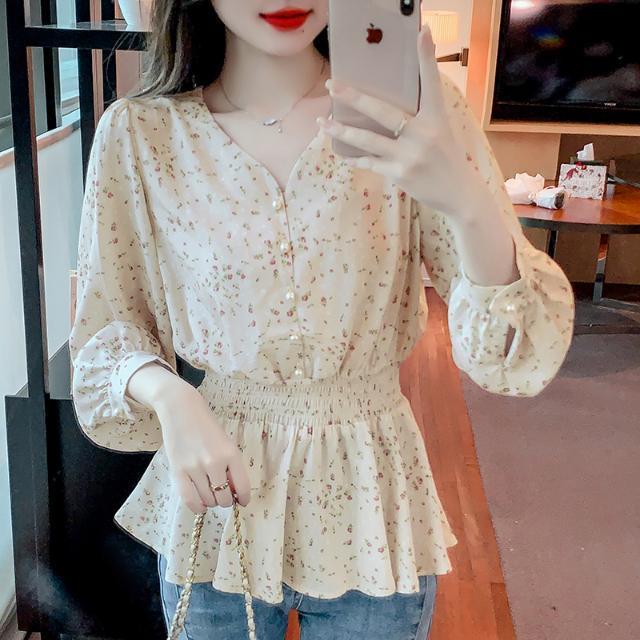 Long Sleeve Shirts Womens Plai - Women Formal Wear Korean avaliação e preço