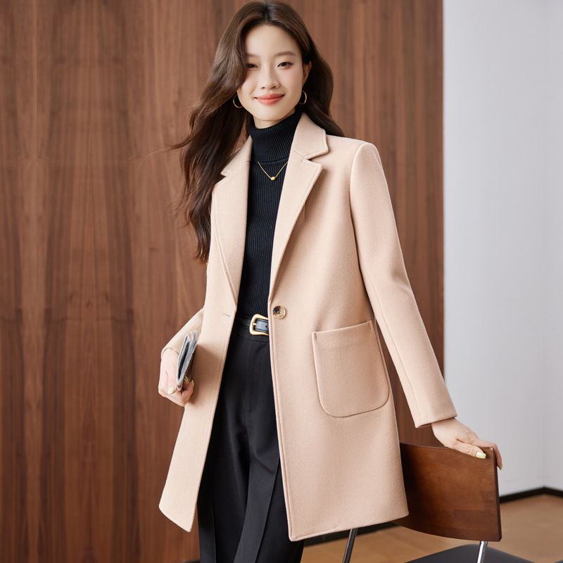 2025New Women's Coat Korean St - Women Formal Wear Korean avaliação e preço