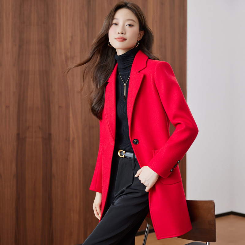 2025New Women's Coat Korean St - Women Formal Wear Korean avaliação e preço