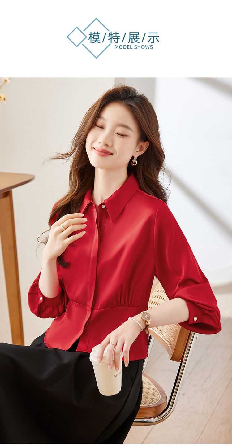 Long Sleeve Shirts Womens Cott - Women Formal Wear Korean avaliação e preço