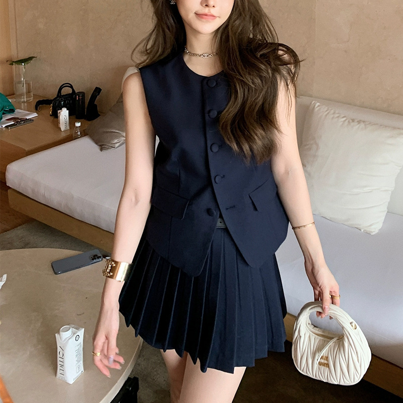 Matching Sets Solid Women Dres - Shift Dress Sleeveless avaliação e preço