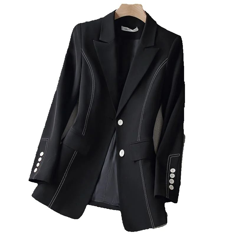 New Fashion Women Formal Blaze - Women Formal Wear Black And White avaliação e preço