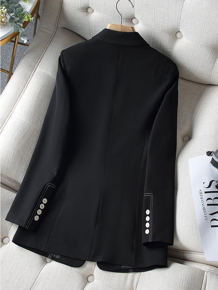 New Fashion Women Formal Blaze - Women Formal Wear Black And White avaliação e preço