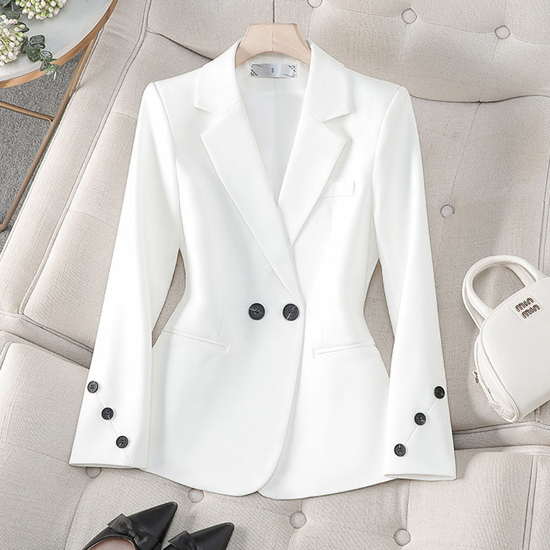 2025 New Spring Autumn White B - Women Formal Wear Black And White avaliação e preço