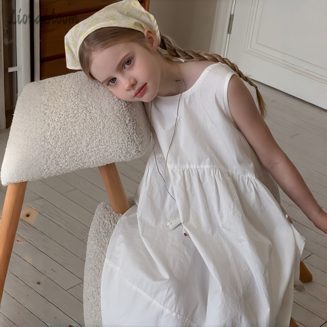 Girls' White Dress Simple Maxi - Formal Wear Women Us avaliação e preço