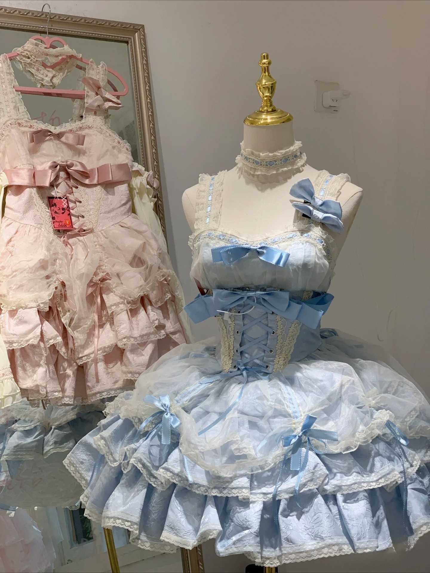 Sweet Elegant Lolita Dress Set - Japanese Women Formal Wear avaliação e preço