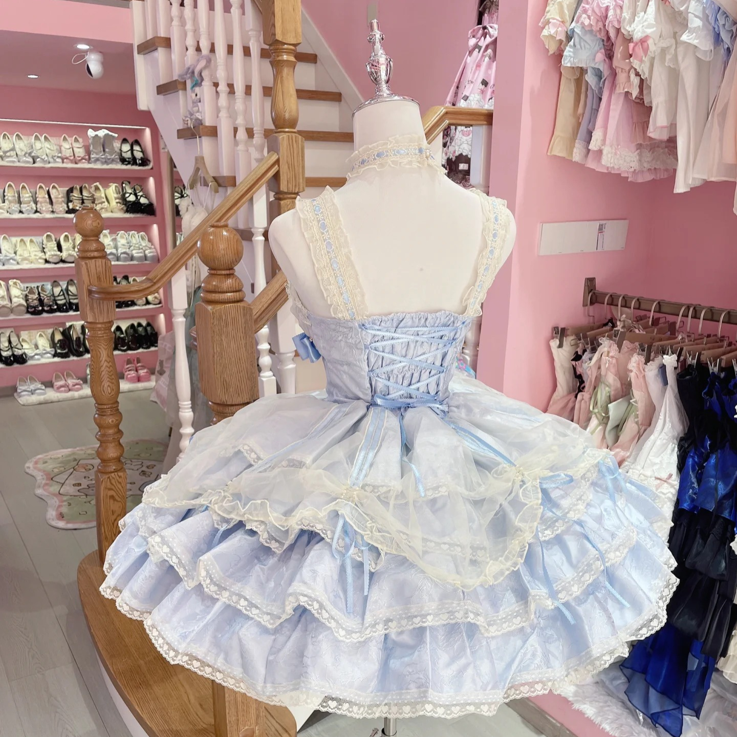 Sweet Elegant Lolita Dress Set - Japanese Women Formal Wear avaliação e preço