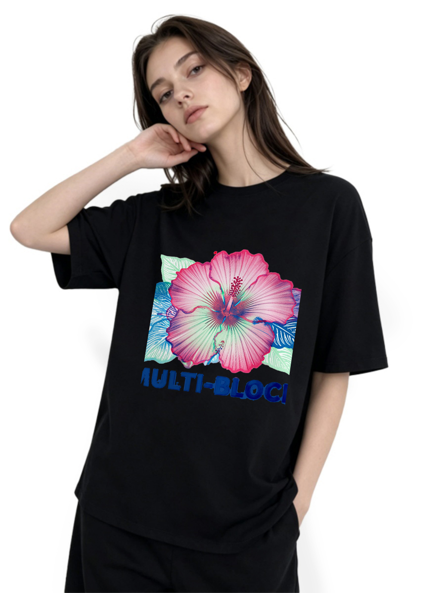 T Shirts Woman Block Print Han - Women Formal Wear Ethnic avaliação e preço