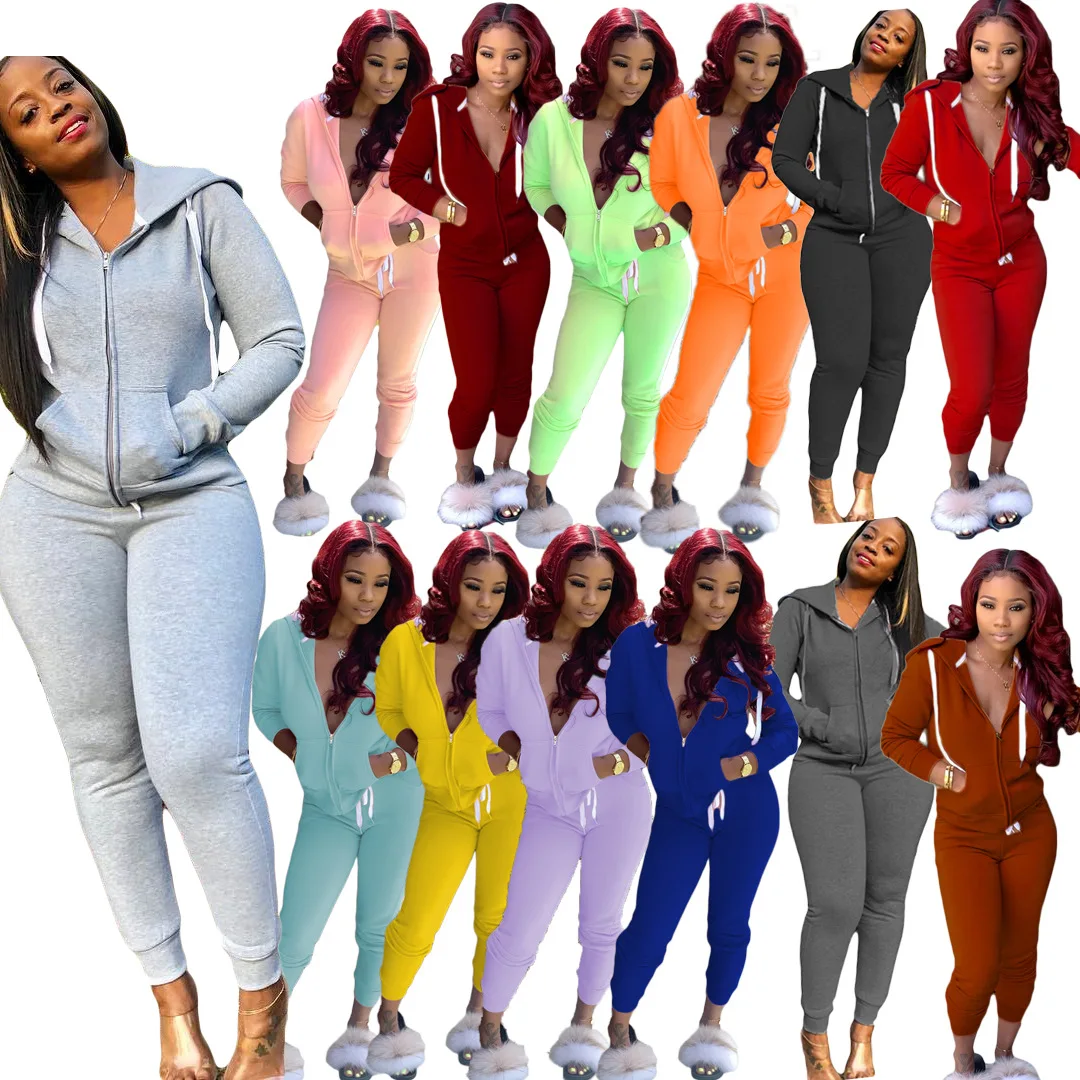 Monochrome Fleece Sports Suit  - Monochrome Suit Set avaliação e preço