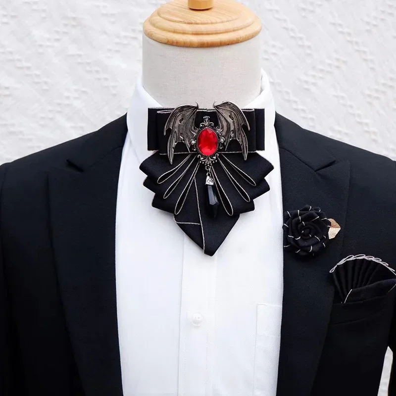 Men's Bow Tie Brooch Set Briti - Women Formal Wear Korean avaliação e preço