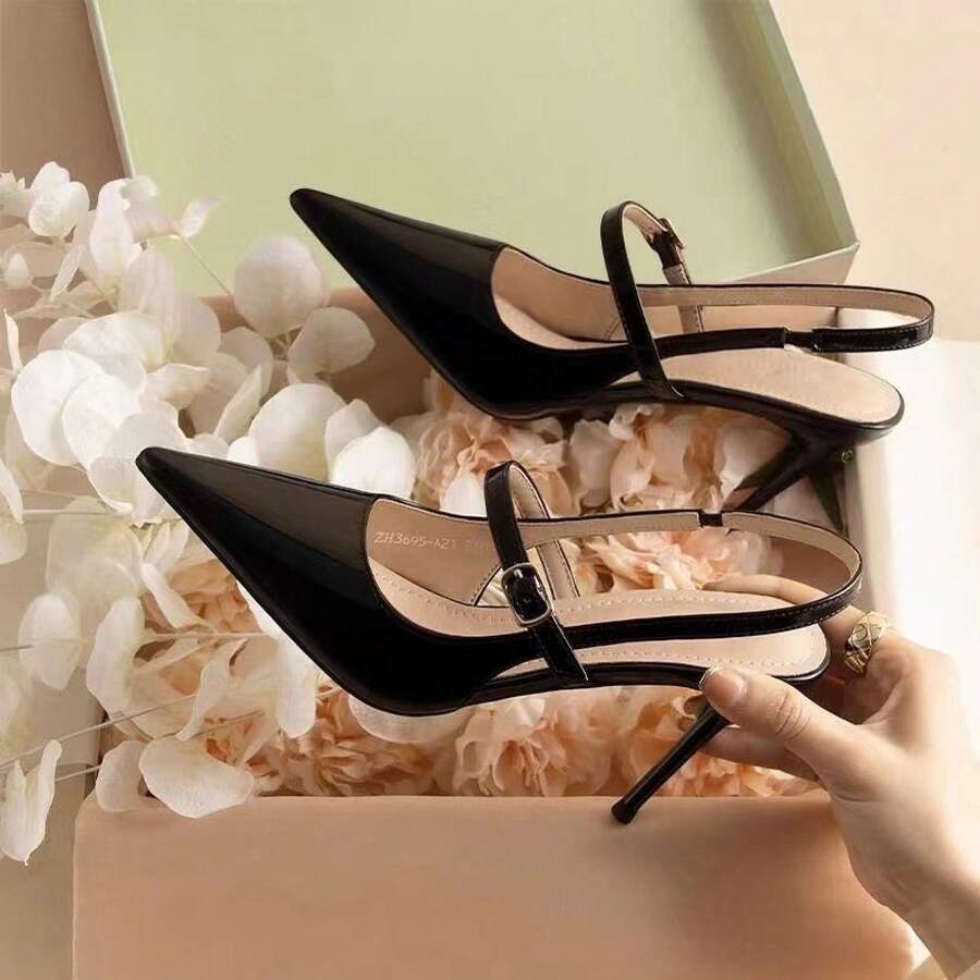 Womens Pointed Toe Stiletto Sl - Women Formal Wear Heels avaliação e preço