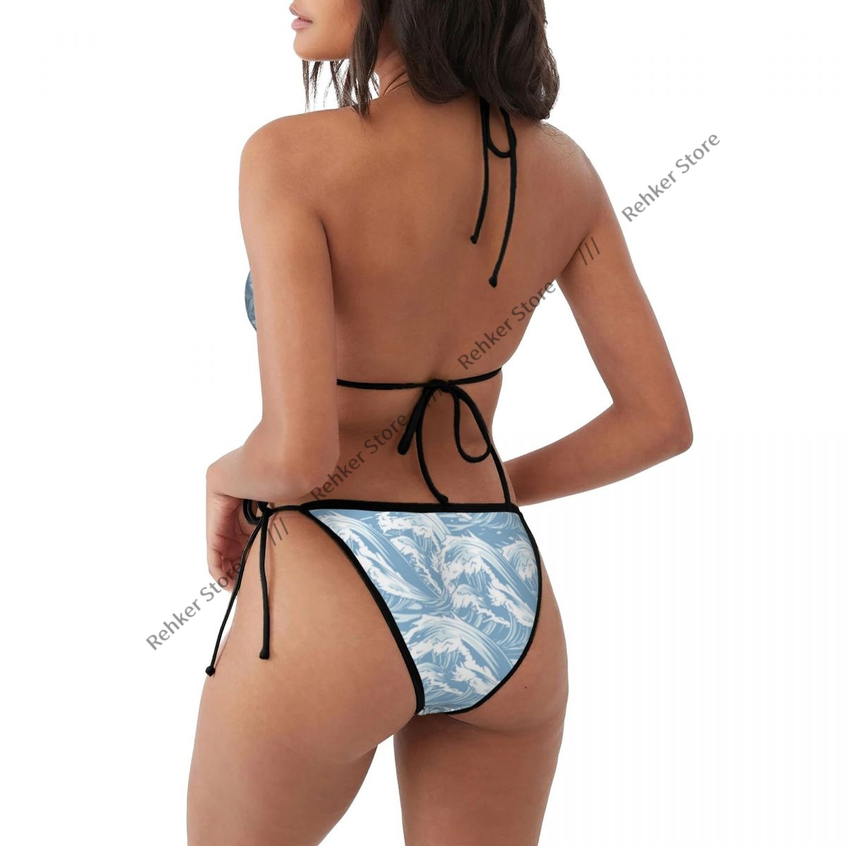 Sexy Women Bikini Swimsuit Oce - Monochrome Suit Set avaliação e preço
