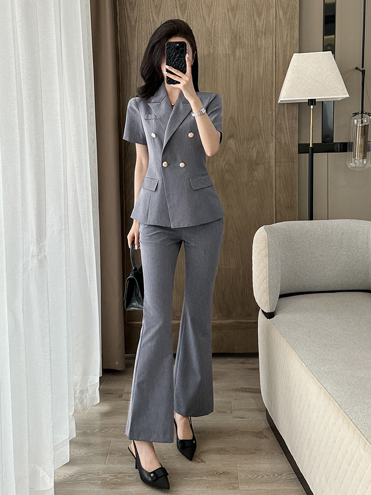 Short-sleeved women's suit for - Women'S Formal Wear Stores avaliação e preço