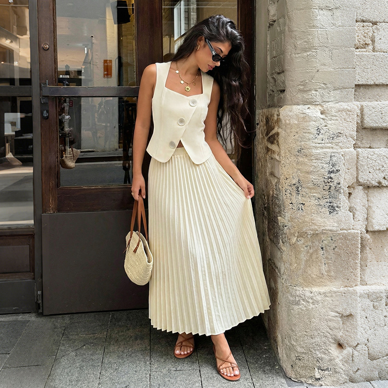 Two Pieces Women Dress Sets So - Shift Dress Sleeveless avaliação e preço