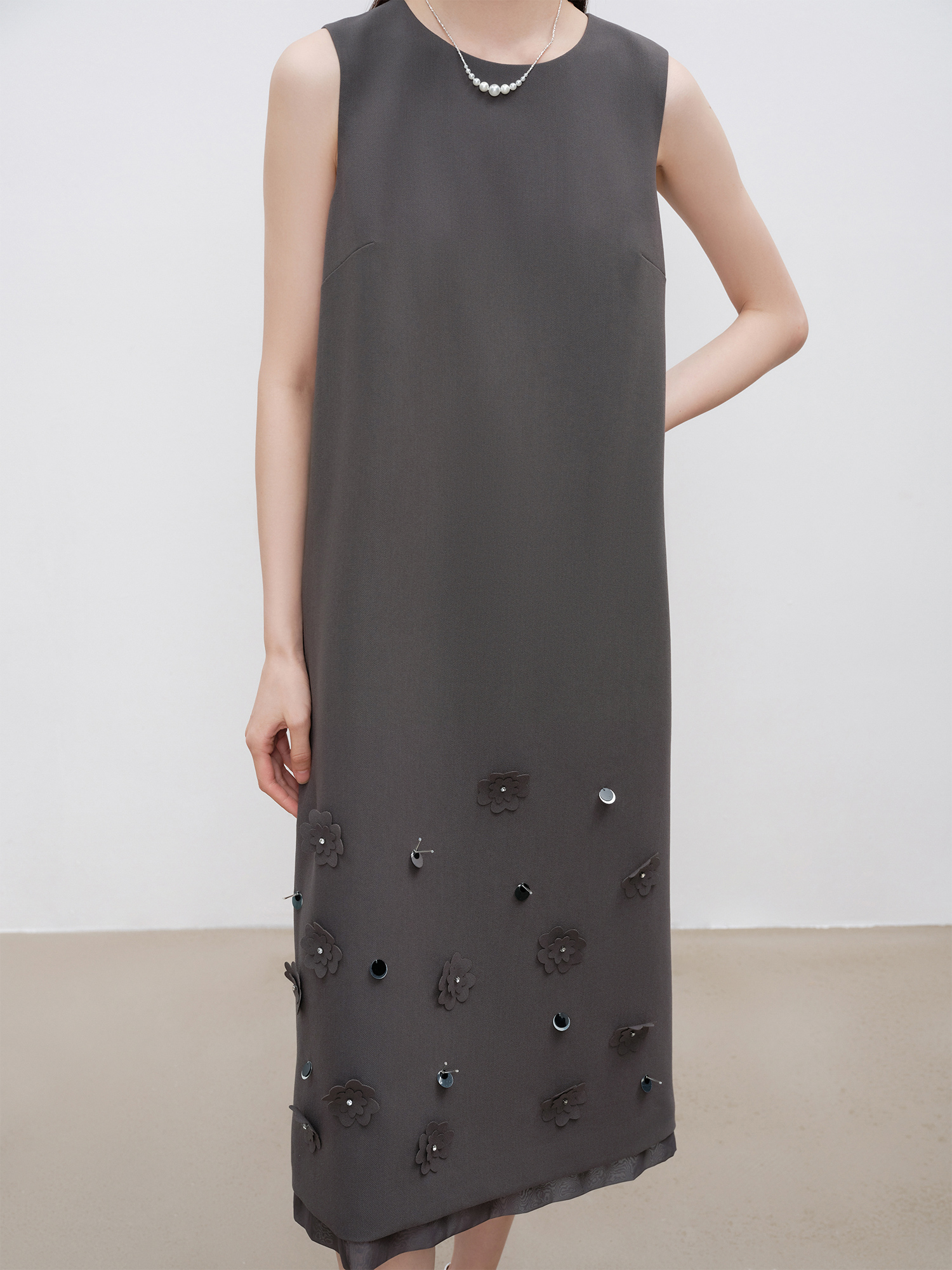 ZIQIAO Petite Size High End Sl - Shift Dress Sleeveless avaliação e preço