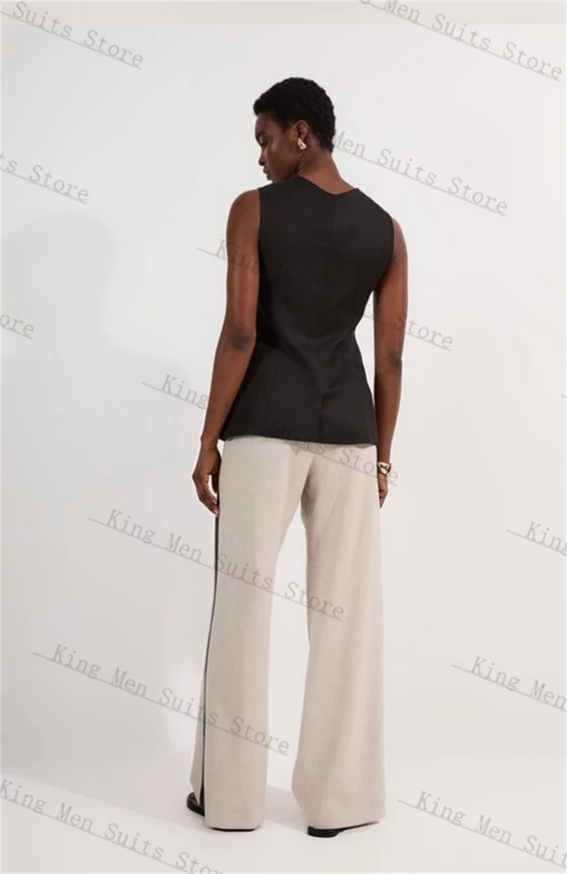 Black Formal Women Suits Set 2 - Women Formal Wear Black And White avaliação e preço