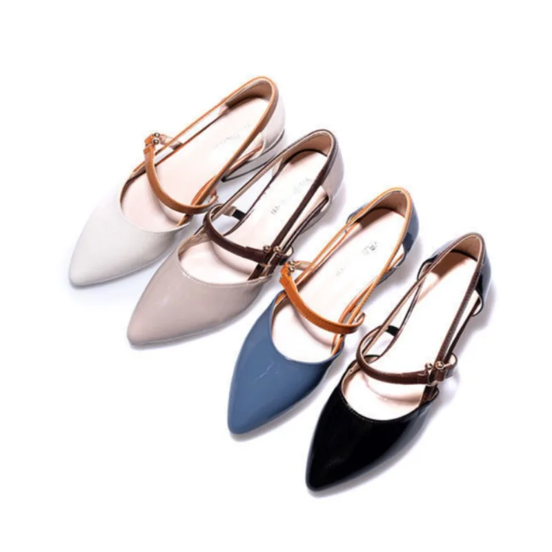 Women Two Tone Slingback Shoes - Pump Heel Block avaliação e preço