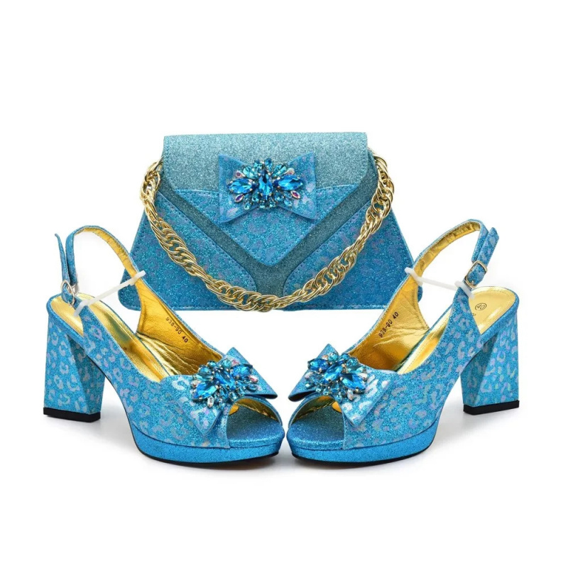shoe and bag matching fabric w - Women Formal Wear Shoes avaliação e preço