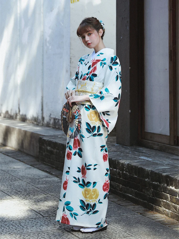 Women's Japanese Kimono Retro  - Japanese Women Formal Wear avaliação e preço