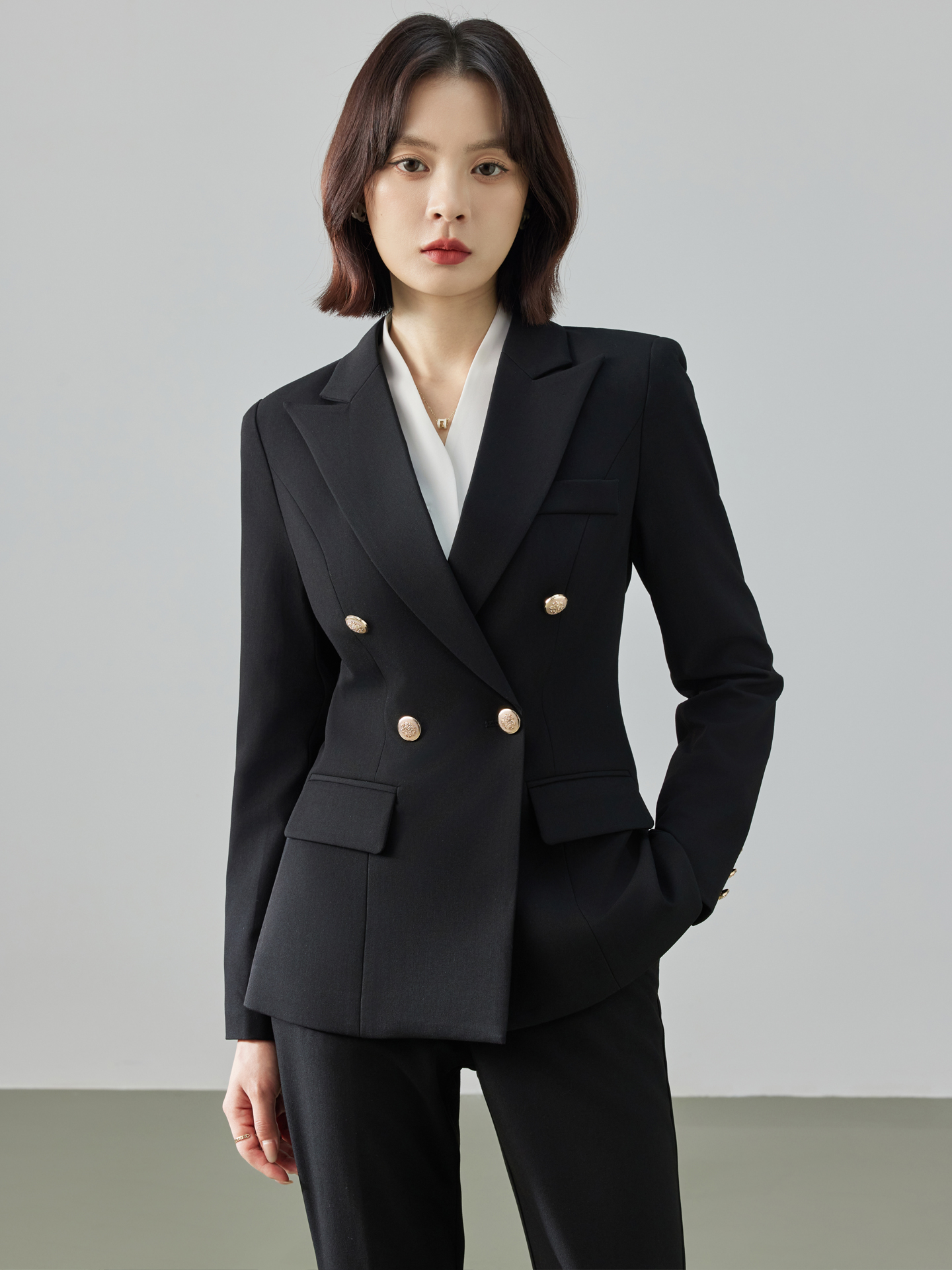 Cobalt Blue Suit Set for Women - Women Formal Wear For Graduation avaliação e preço