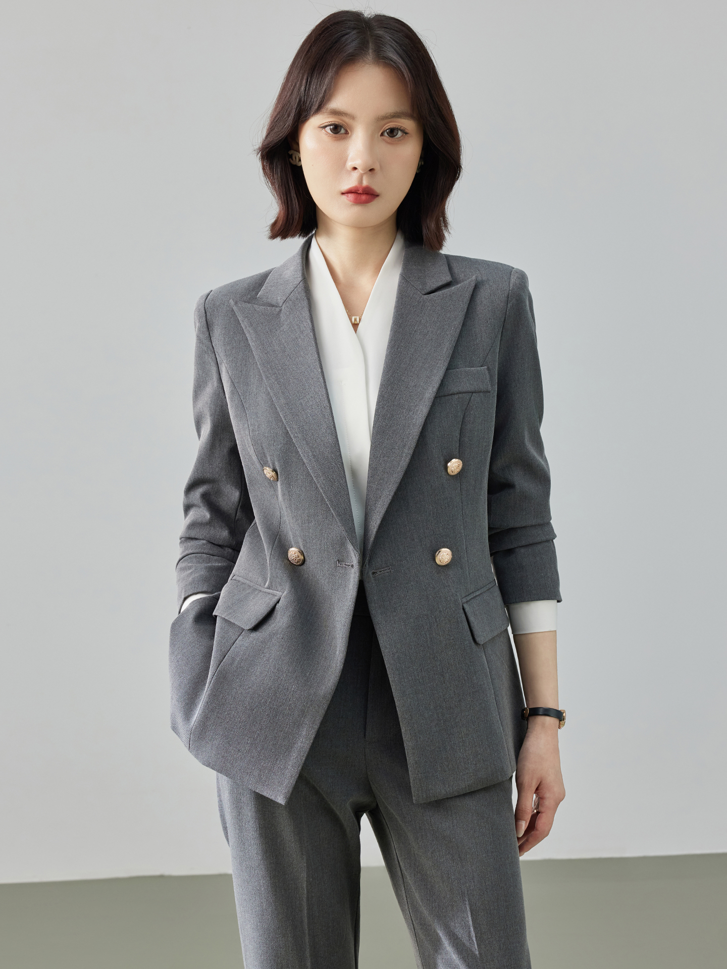 Cobalt Blue Suit Set for Women - Women Formal Wear For Graduation avaliação e preço